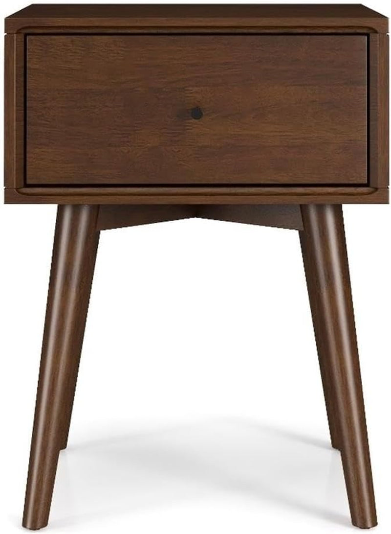 Mid-Century Modern Cooper Brown Walnut Wood Night Stand