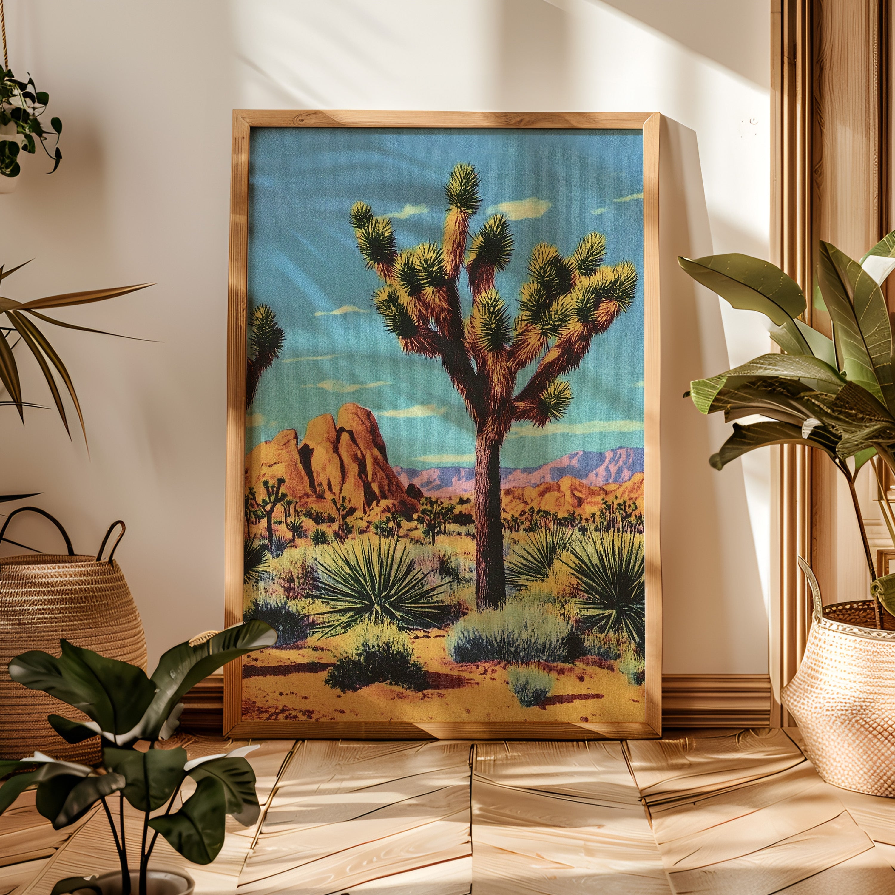 Joshua Tree California  Desert Landscape Art Print