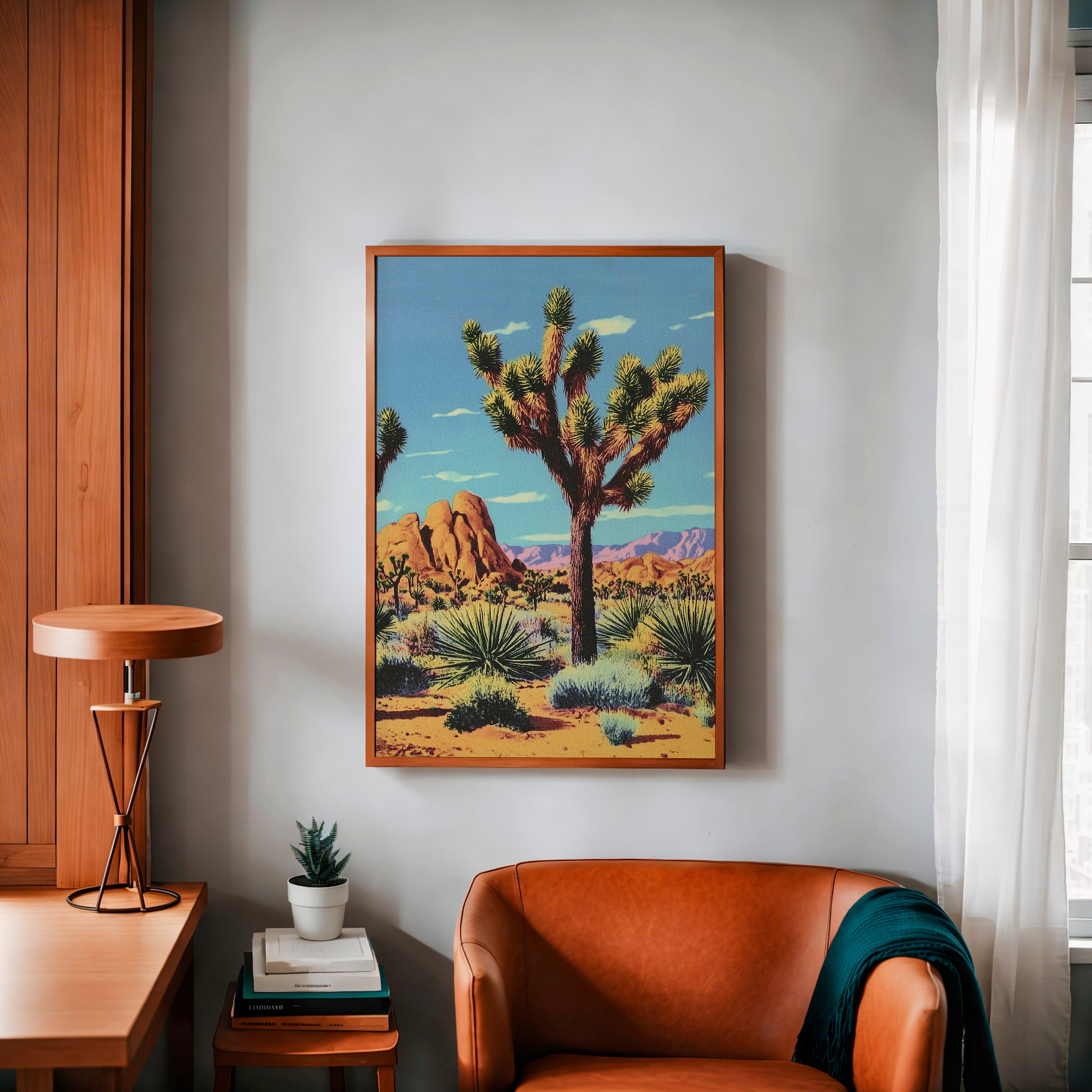 Joshua Tree California  Desert Landscape Art Print