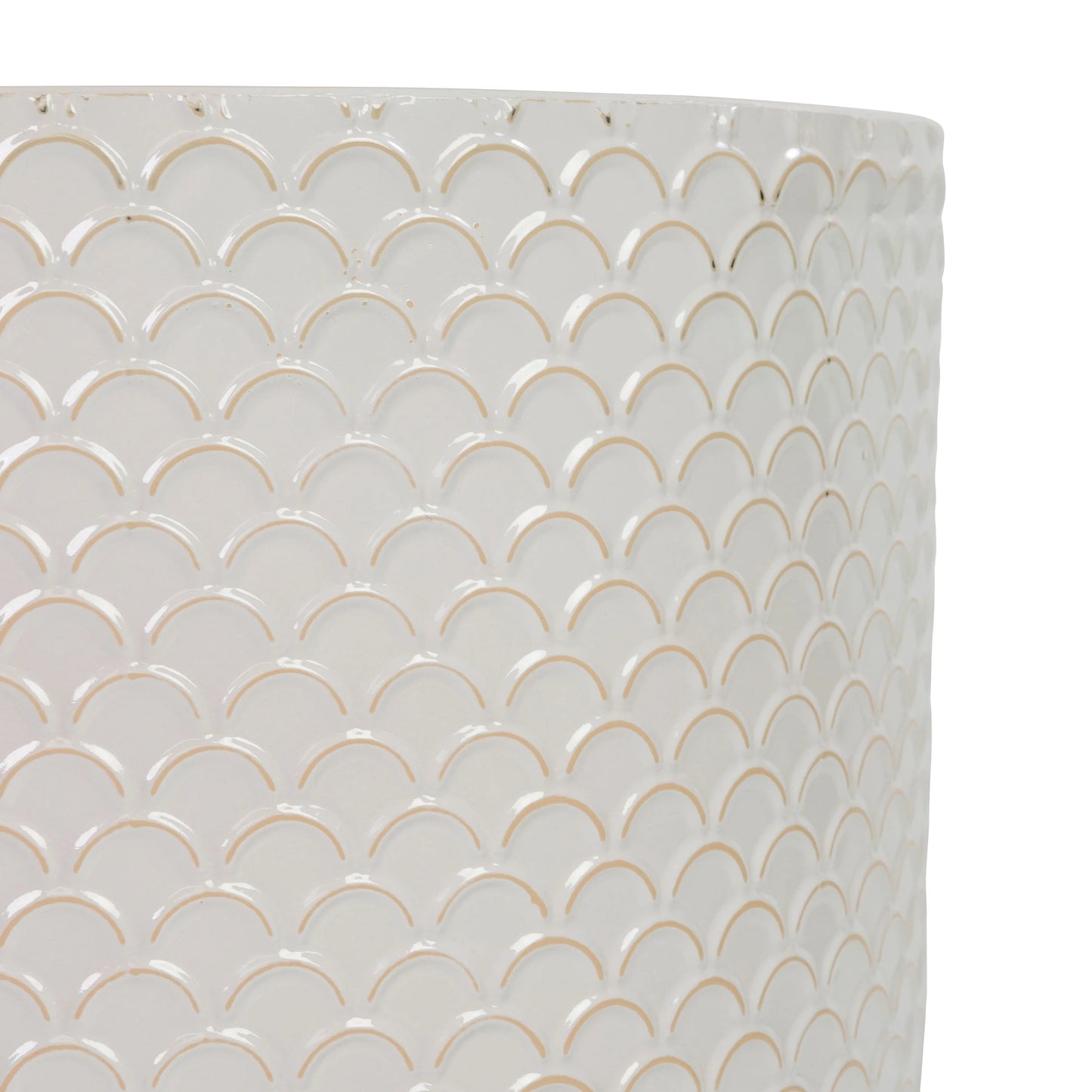 Metal Avery Modern Planters (Set of 3)