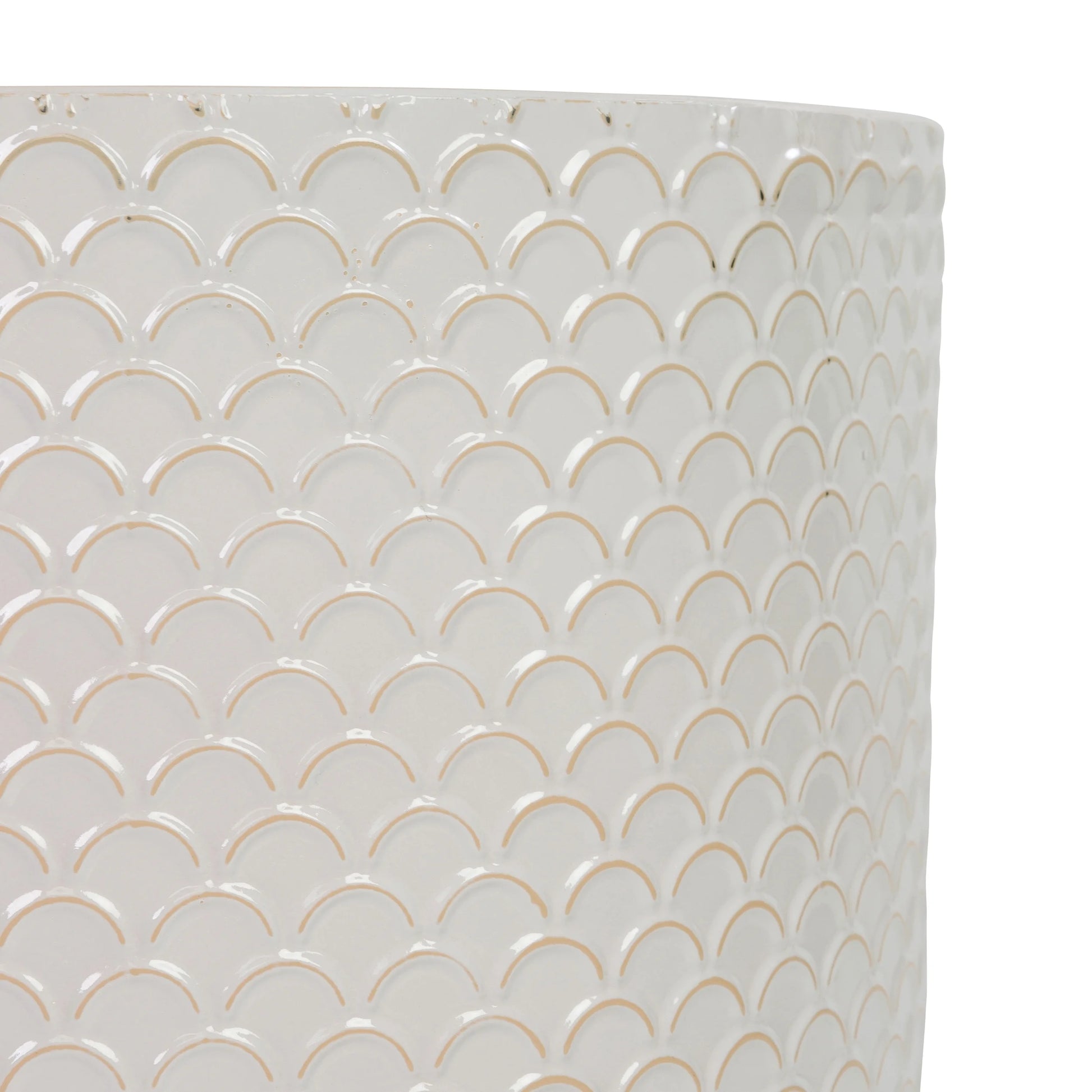Metal Avery Modern Planters (Set of 3)