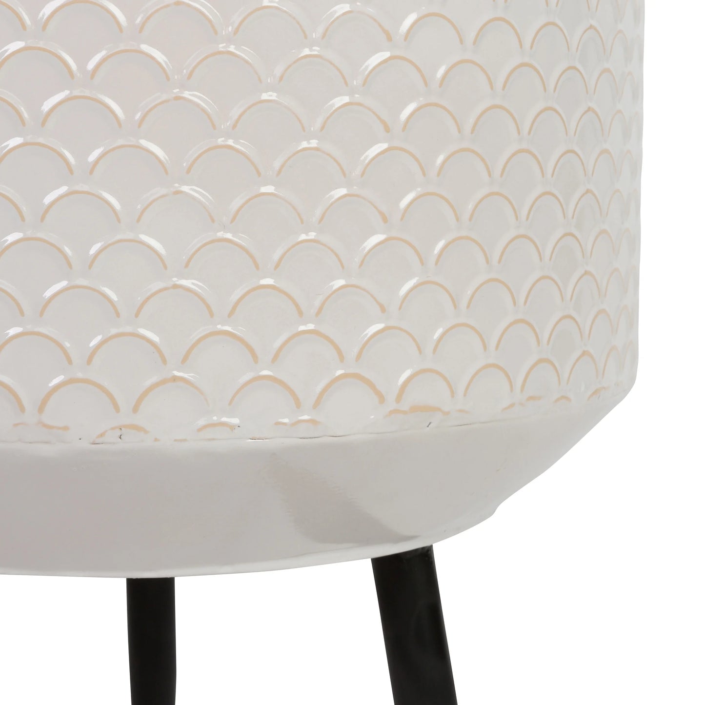 Metal Avery Modern Planters (Set of 3)