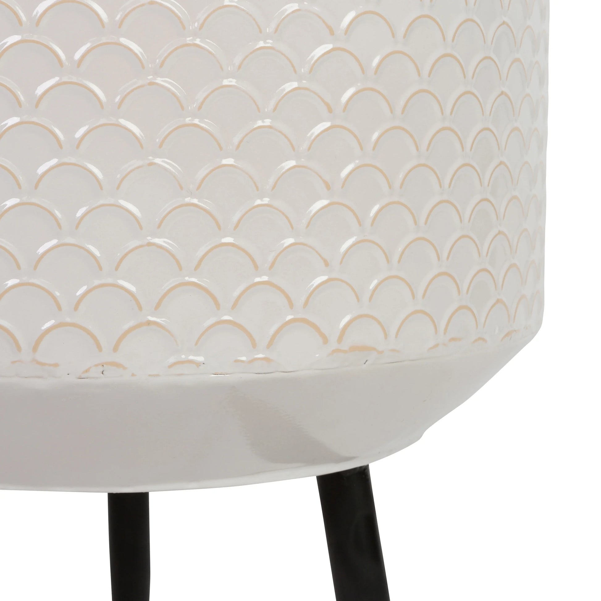 Metal Avery Modern Planters (Set of 3)