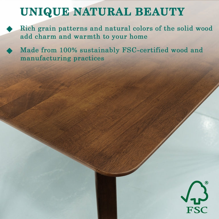 Acacia Verve 48" Solid Wood Dining Table