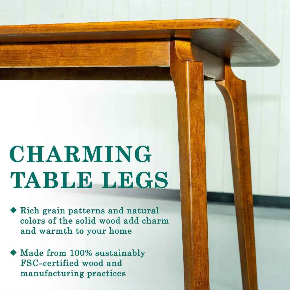 Acacia Verve 48" Solid Wood Dining Table