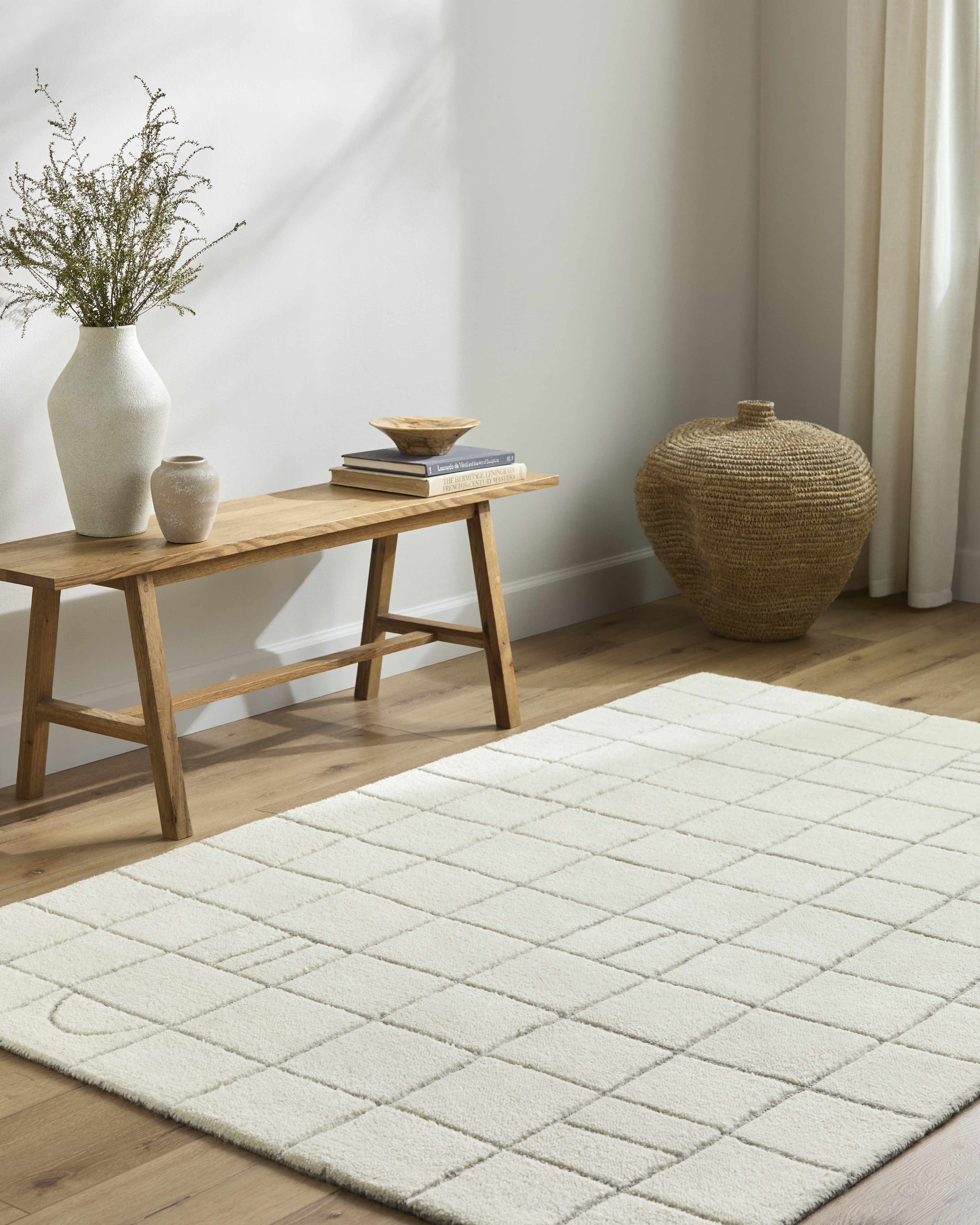 Tuuka Beige Area Rug