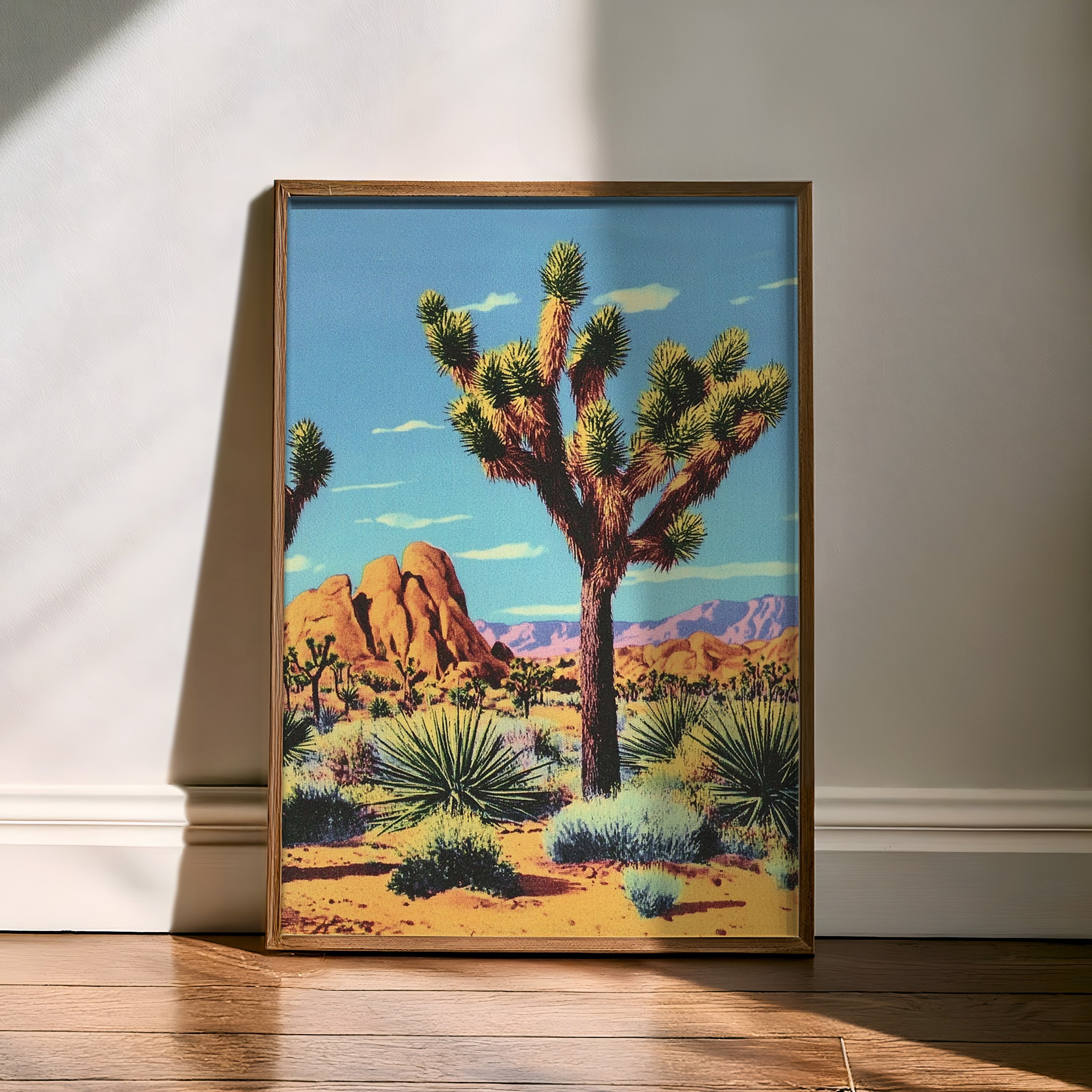 Joshua Tree California  Desert Landscape Art Print
