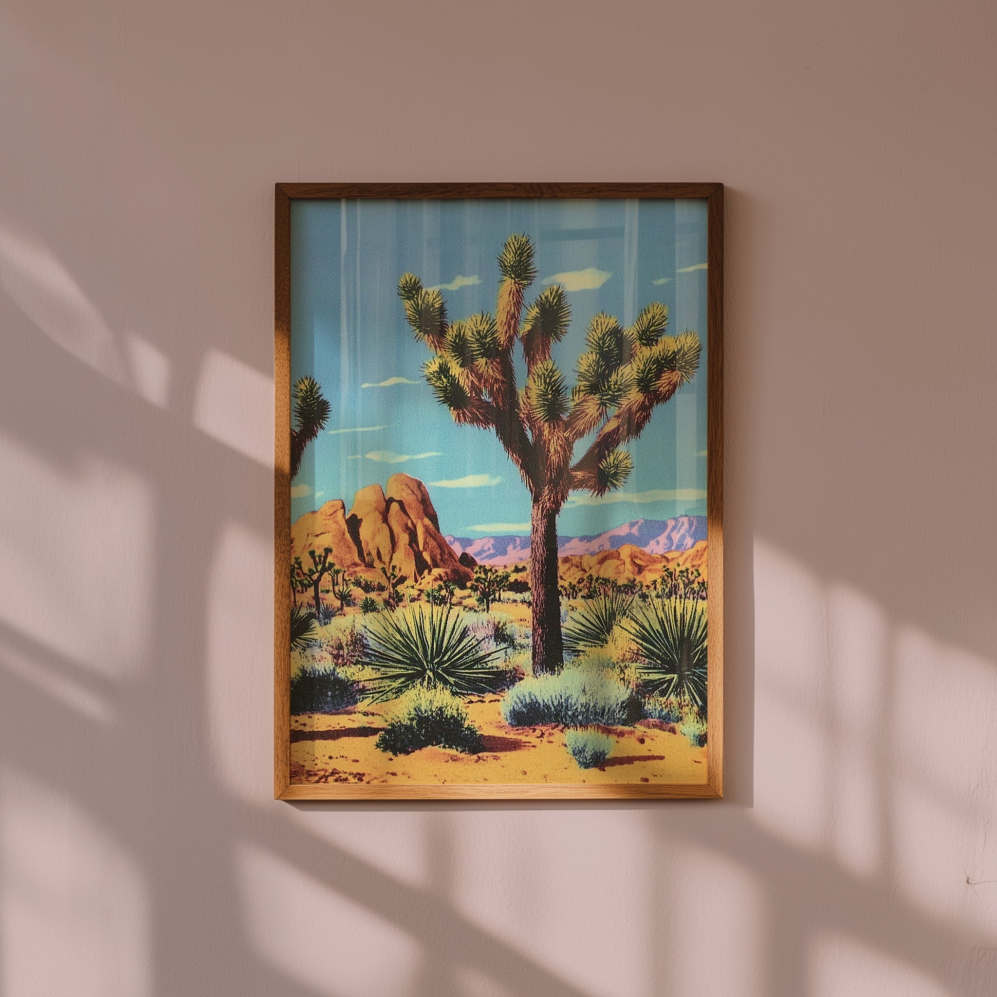Joshua Tree California  Desert Landscape Art Print