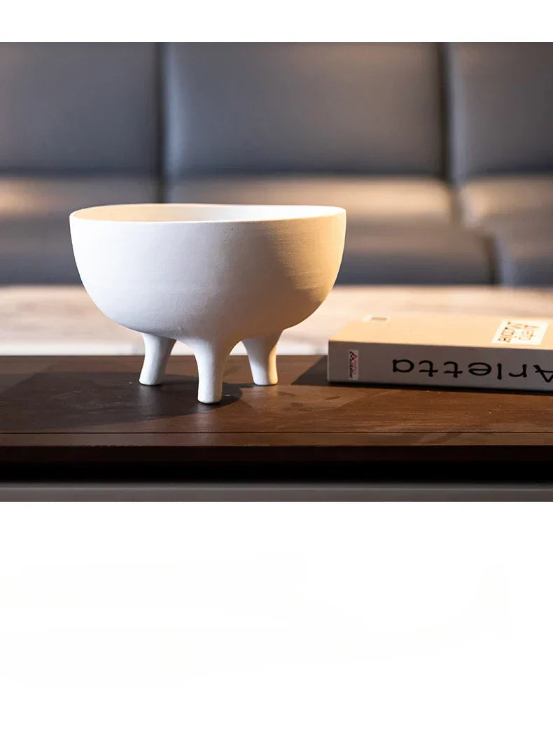 Ceramic Flower Pot with Tripod Stand