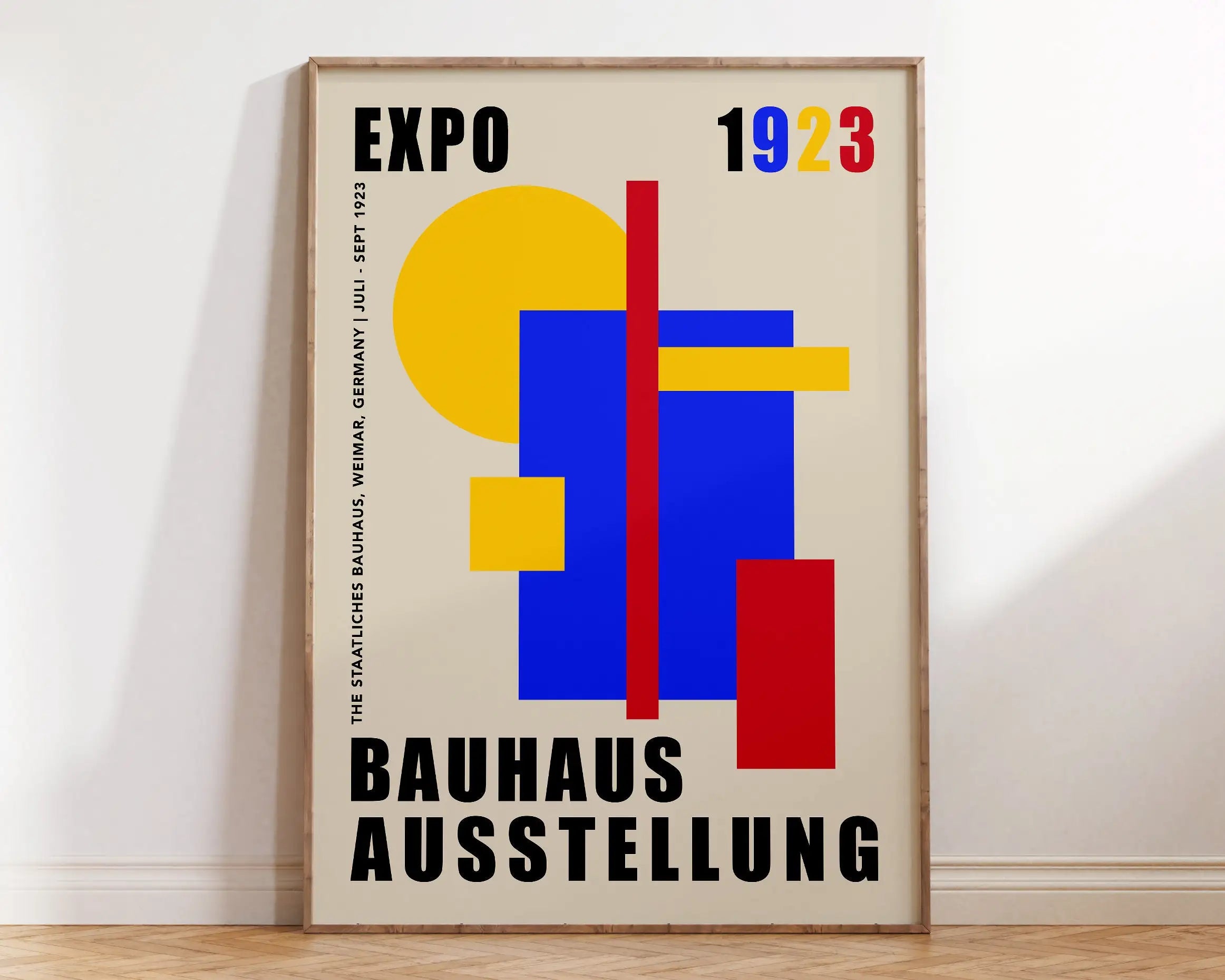 Geometric Mid-Century Canvas Art Print