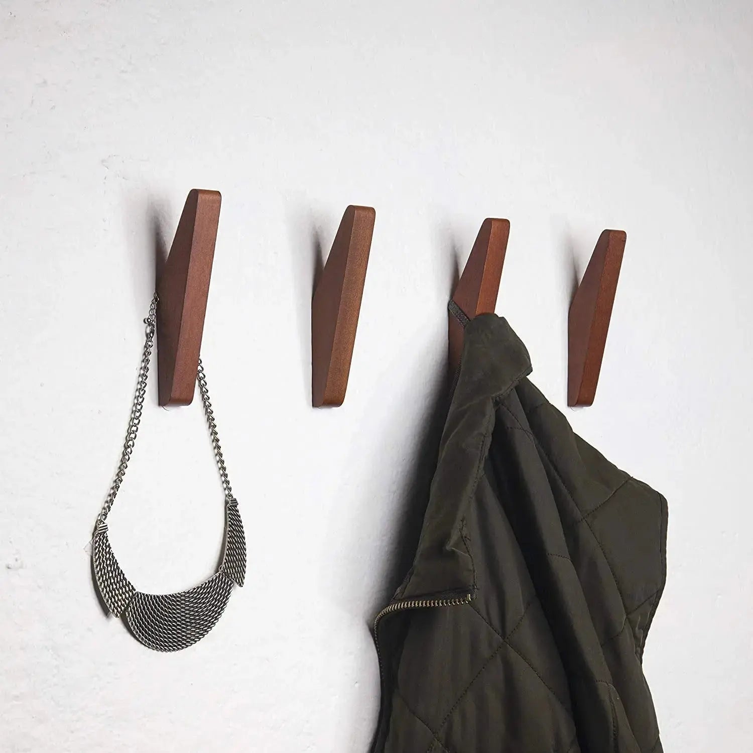 Modern Triangle Wooden Hook