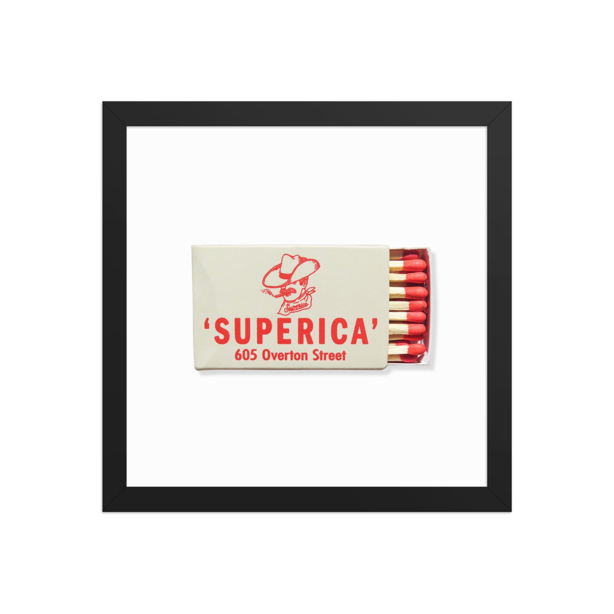 Superica Matchbook Poster
