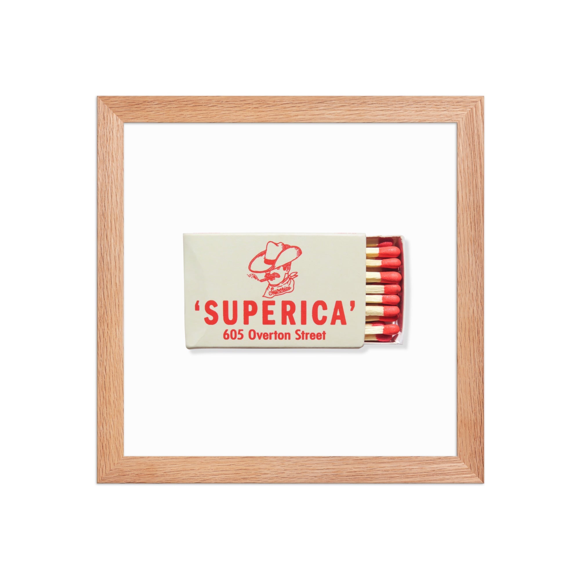 Superica Matchbook Poster