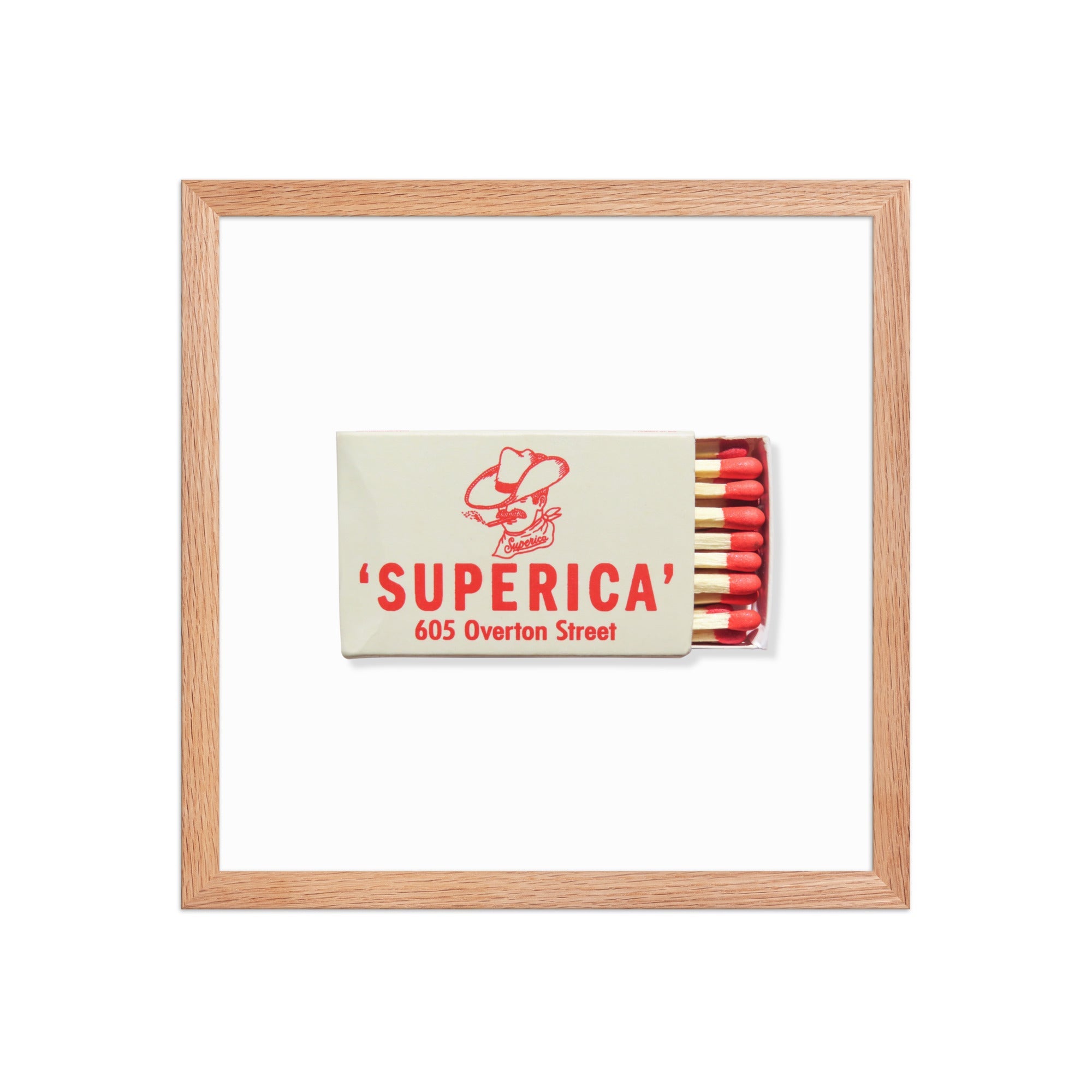 Superica Matchbook Poster