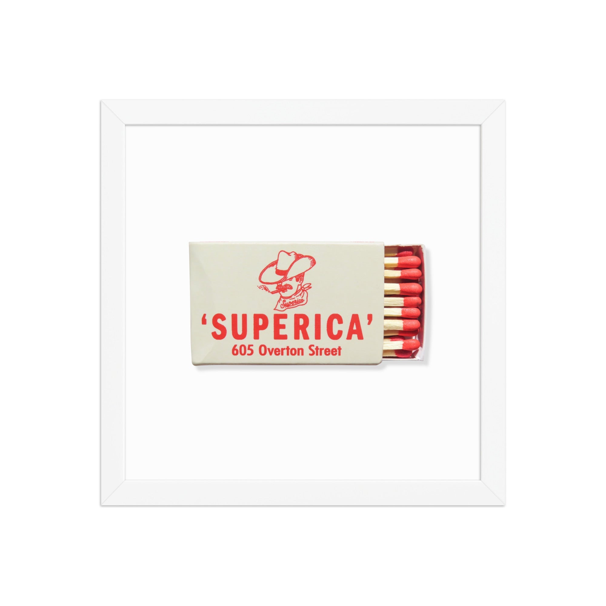 Superica Matchbook Poster