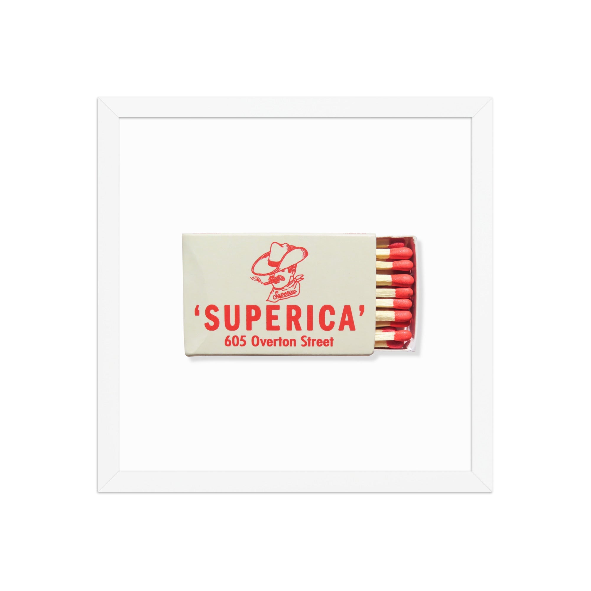 Superica Matchbook Poster