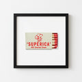 Superica Matchbook Poster