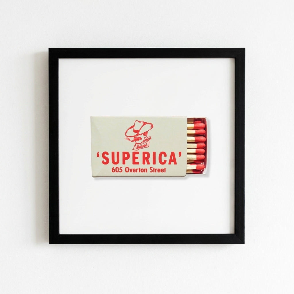 Superica Matchbook Poster